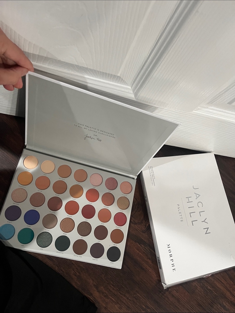 Morphe x Jacqueline Hill palette-HTF-NEW